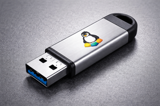clef usb Linux